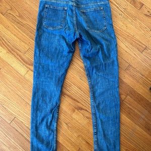 Sezane denim jeans size 33 fits like a 31 but has a bit of stretch